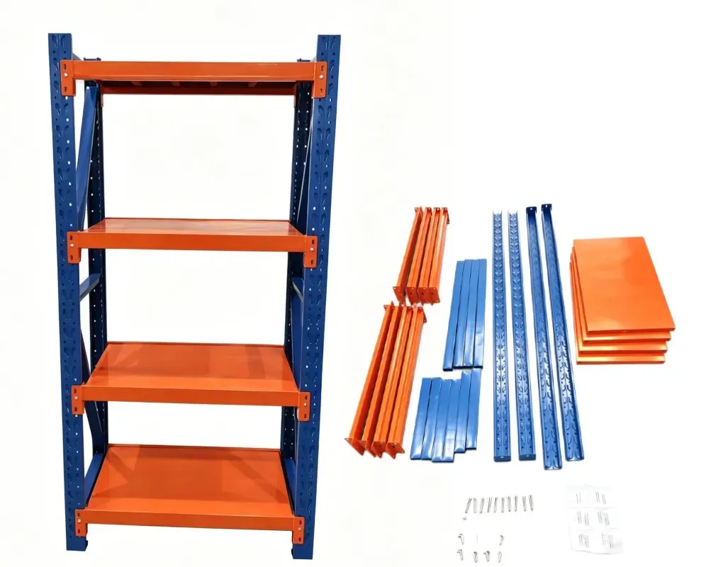Μεταλλικό Ράφι De'Home Heavy 100×50×200 εκ | 4 Ράφια Έως 250 kg - Image 3