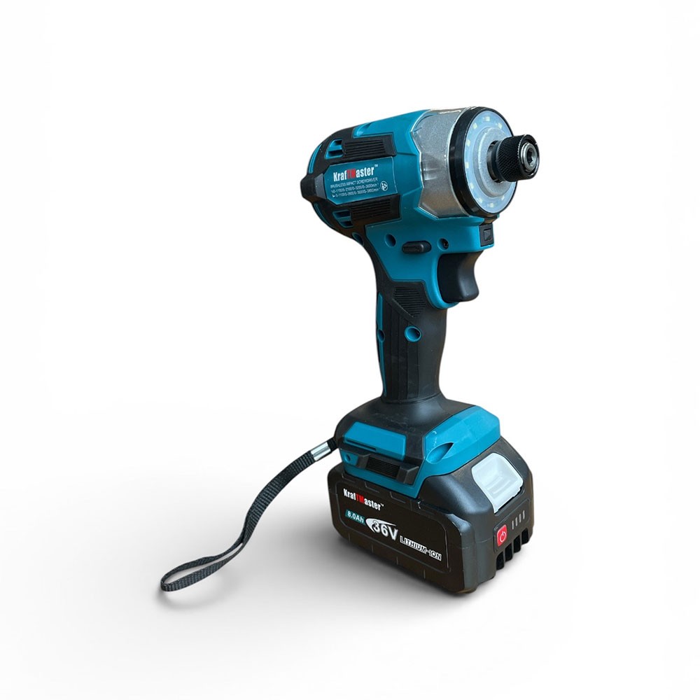 Κρουστικό Κατσαβίδι Μπαταρίας KraftMaster 36V Brushless 850Nm - Image 4